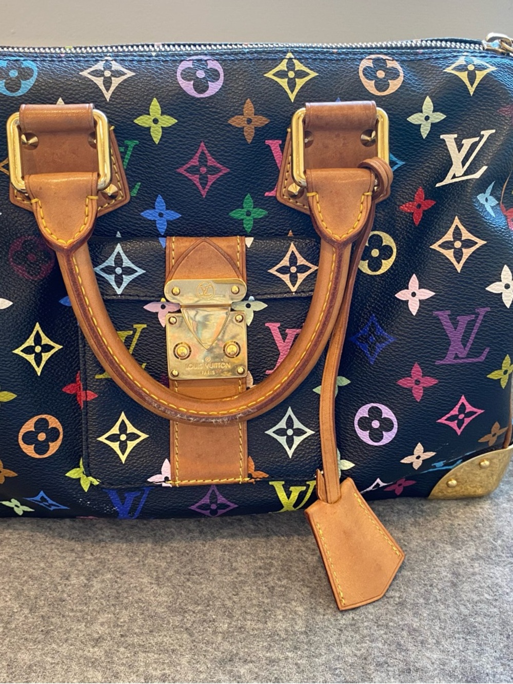 Louis Vuitton Multicolor Monogram 30 speedy bag